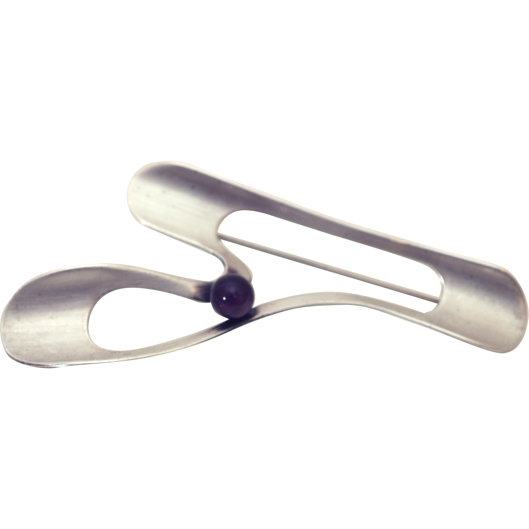 Otto Robert Bade Sterling Silver Brooch