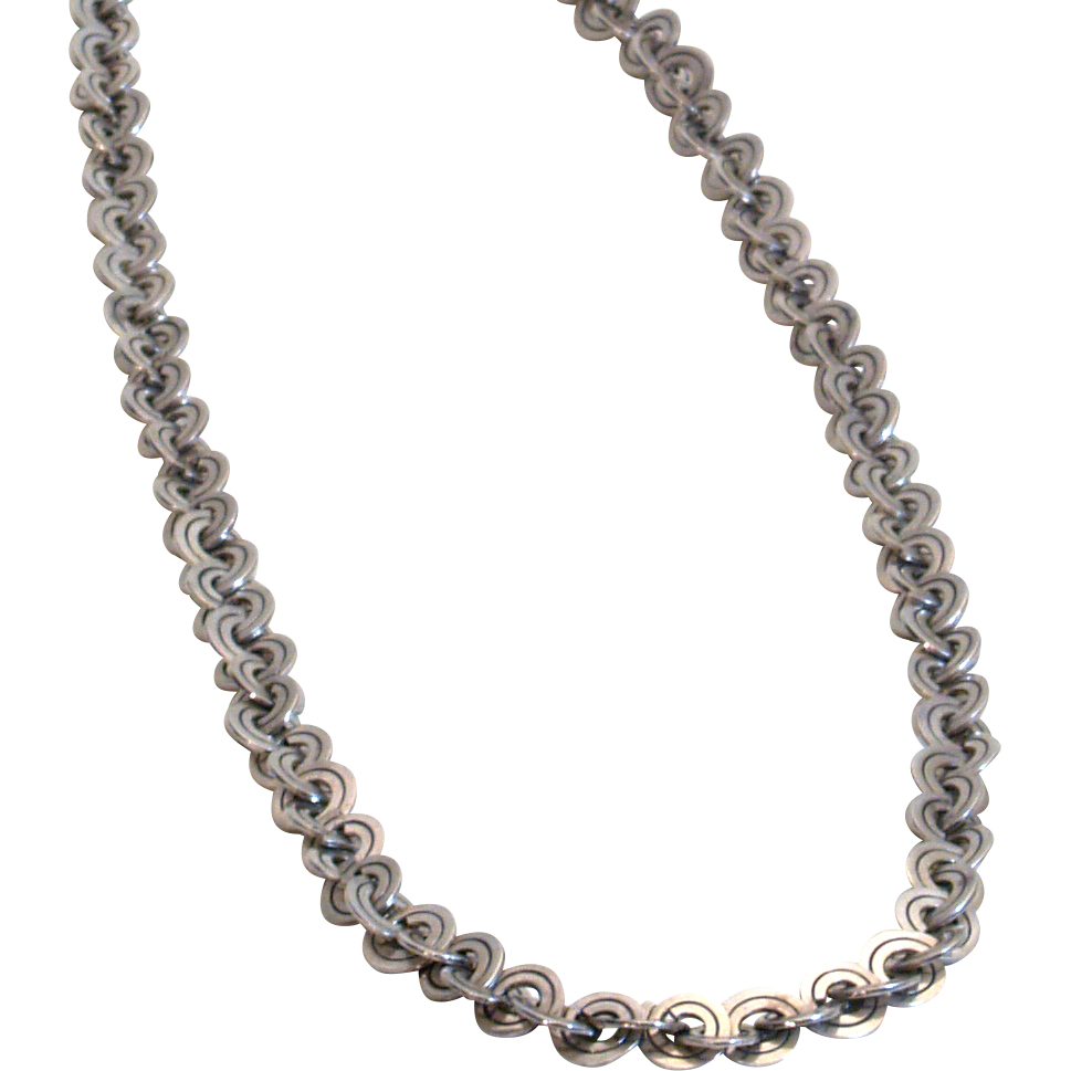 1950s William Spratling Silver Necklace
